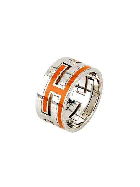 hermes orange ring|hermes ring for men.